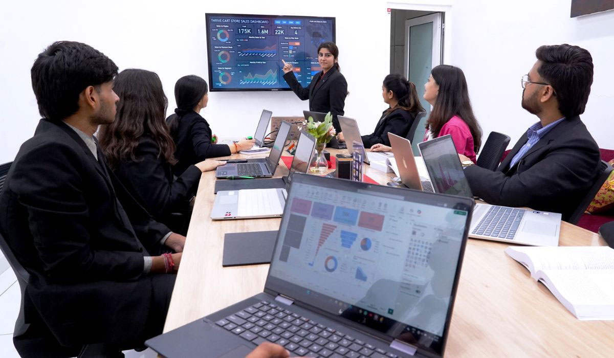 MBA salary in India by specialization at Chitkara Business School
