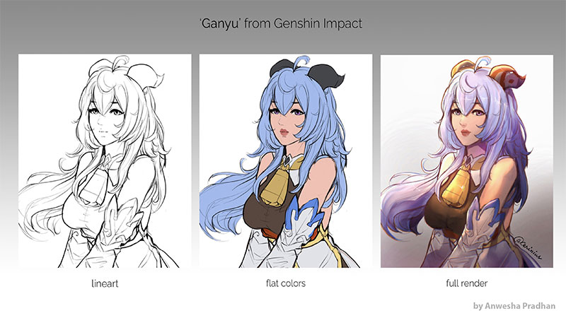 Anime Character Art