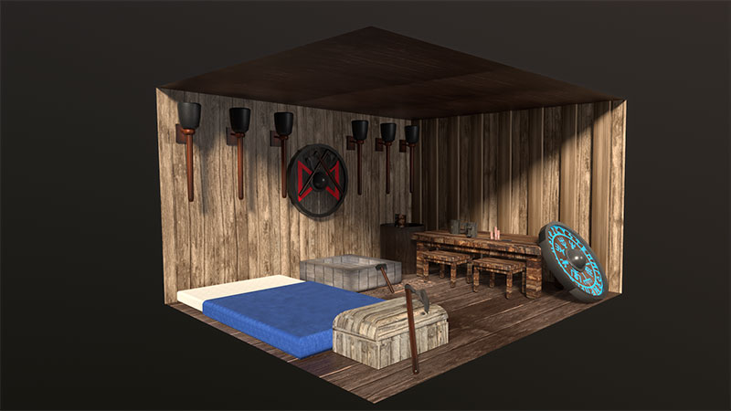 3D Viking Room