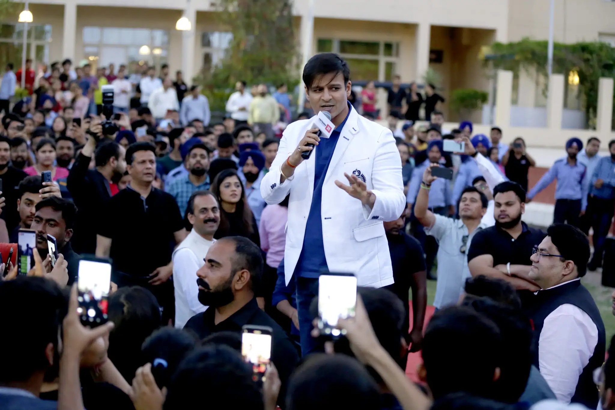 Campus Beat Event Vivek Oberoi - Chitkara University