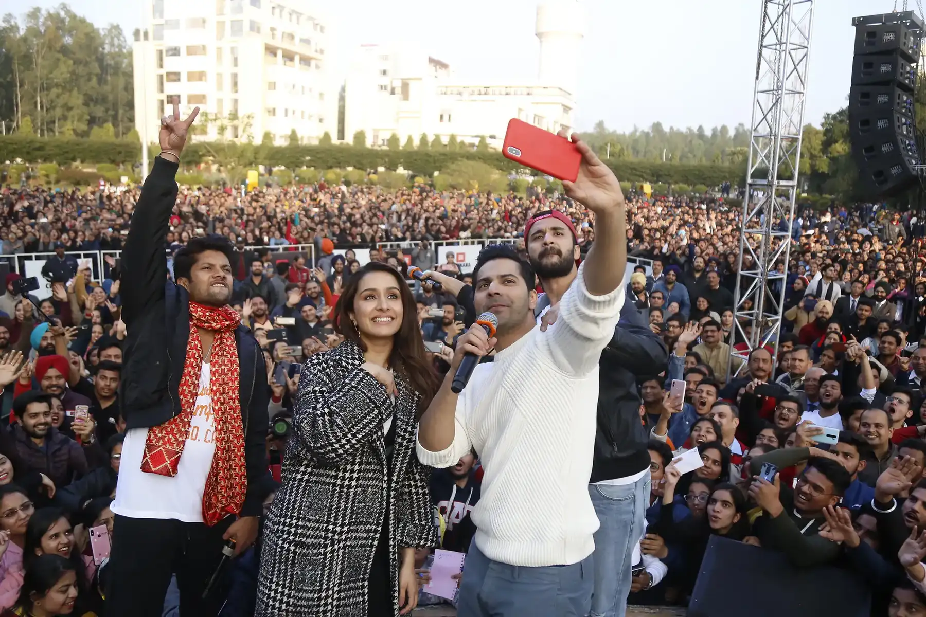 Campus Beat Event Varun Dhavan - Chitkara University
