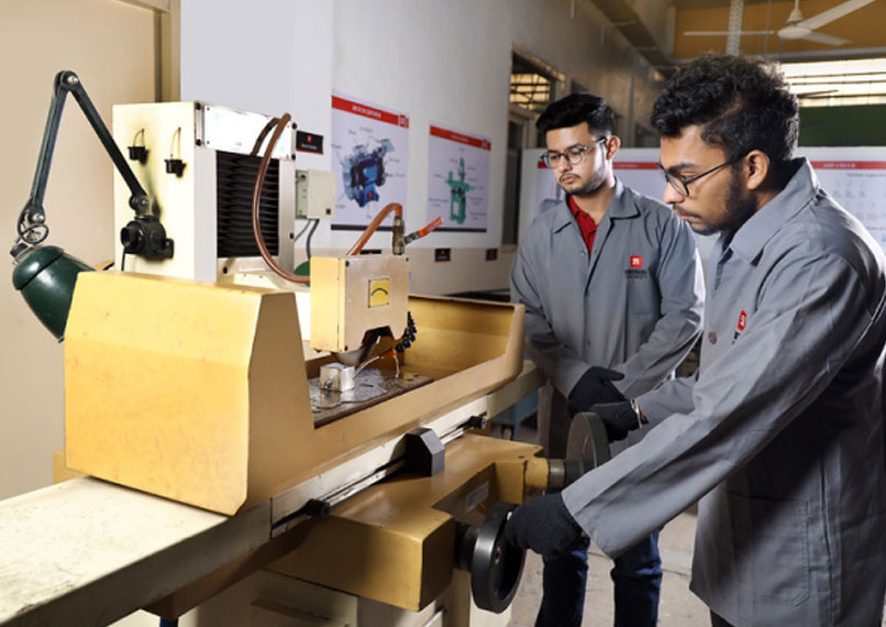 Mechanical engineering students preparing for careers in automotive, aerospace, and manufacturing industries