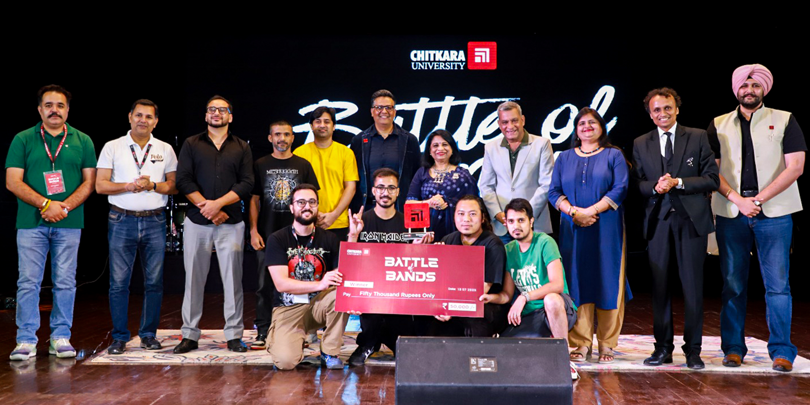 Battle of Bands 2026 grand finale at Chitkara University