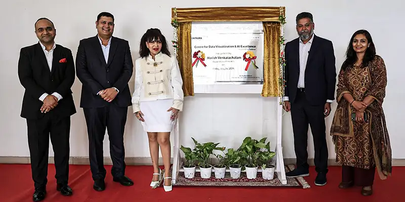 Centre for Data Visualization & AI Excellence inauguration at Chitkara University
