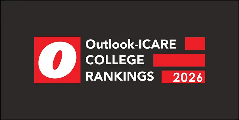 Chitkara University Outlook-ICARE 2026 rankings banner
